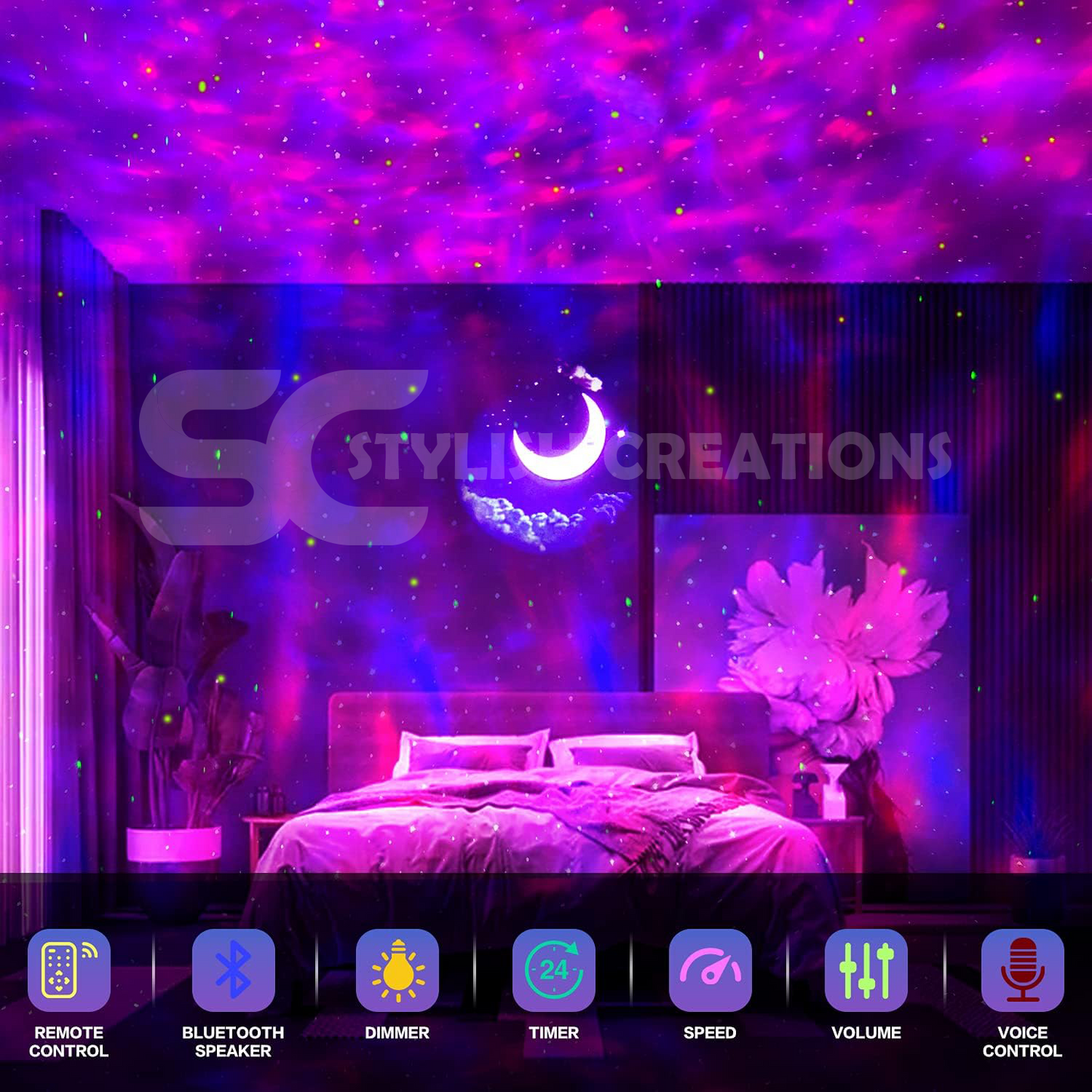 Stylish Creations Galaxy-Projector