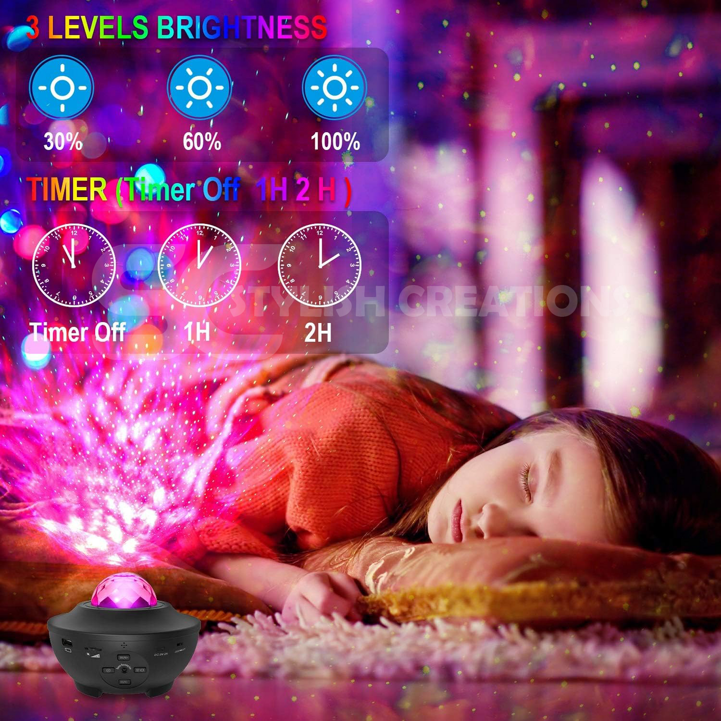 Stylish Creations Galaxy-Projector