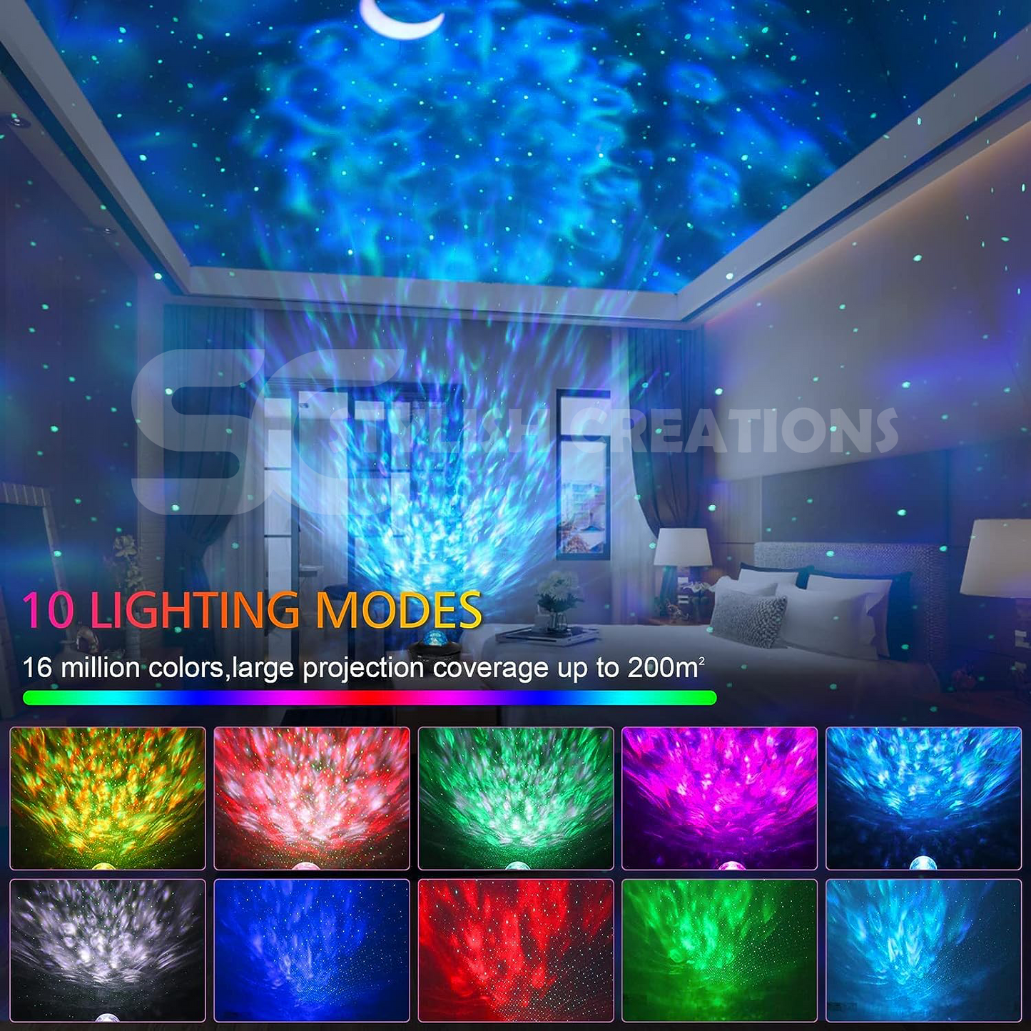 Stylish Creations Galaxy-Projector