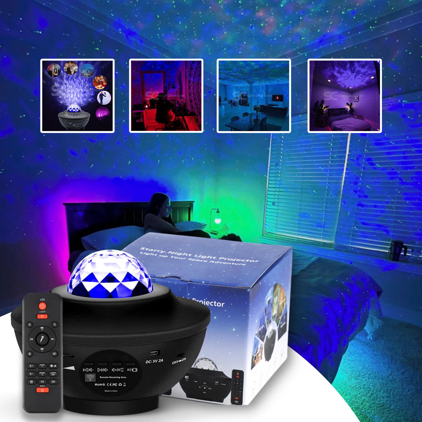 Stylish Creations Galaxy-Projector
